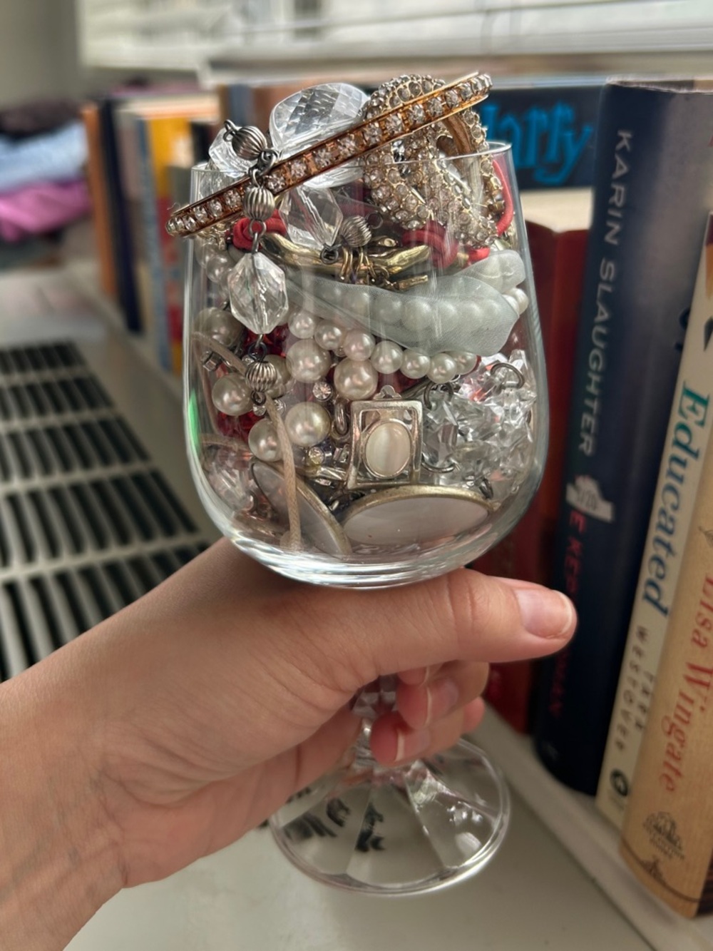 Mystery Jewelry Jar - Feminine / Vintage /Modern Mix